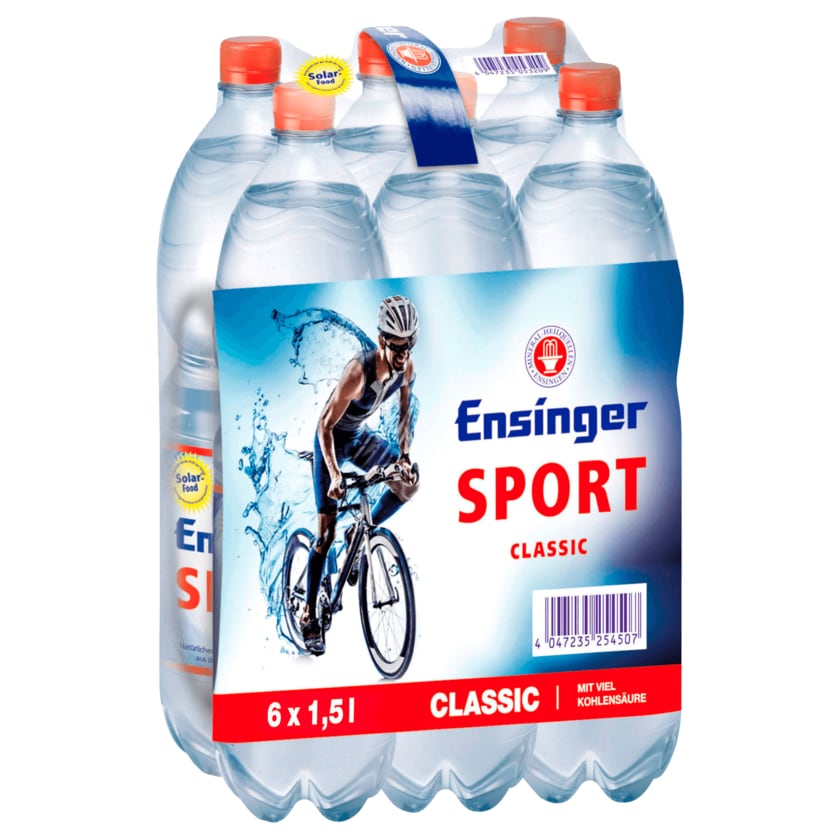Ensinger Mineralwasser Sport Classic 6x1,5l